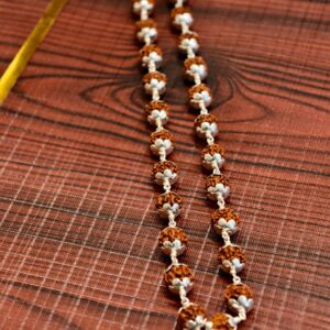 Silver Rudraksha Chain