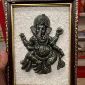 SRI GANAPATHY PYRITE PHOTO FRAME