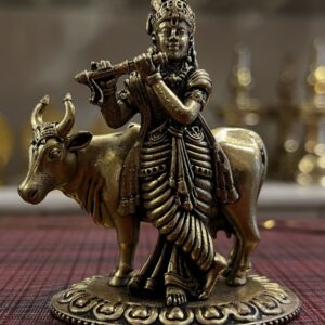Lord Krishna with Cow
