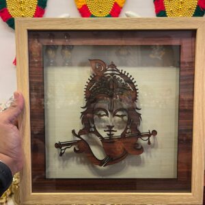 Wooden Art Frames (Krishna)